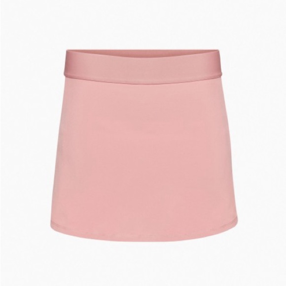 Aritzia TNA move rally skirt, athletic skirt with shorts underneath, XS, pink